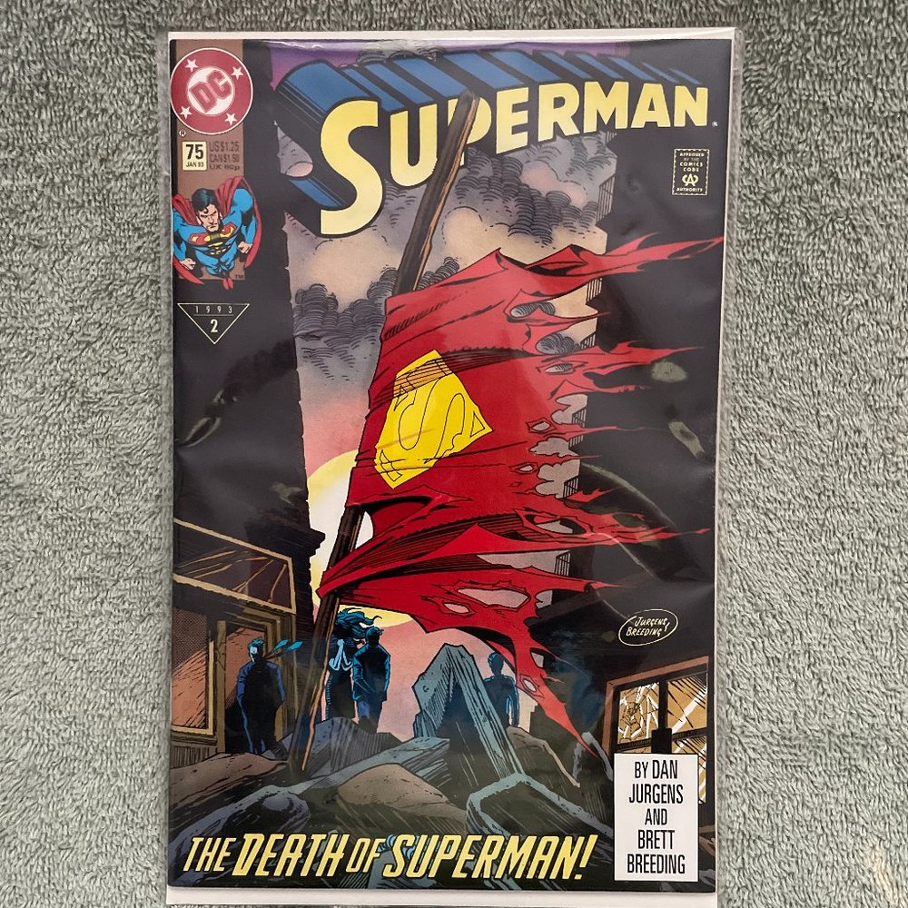 1 Death of Superman Comic #75